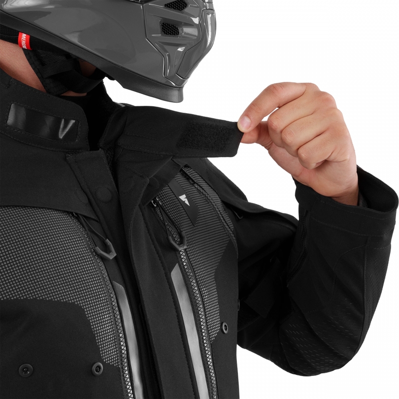 Chaqueta de moto Shima Hero 3.0 negra