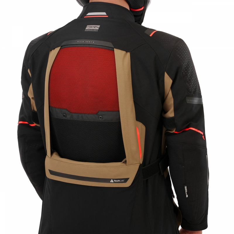 Chaqueta de moto Shima Hero 3.0 marrón