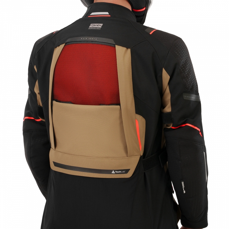 Chaqueta de moto Shima Hero 3.0 marrón