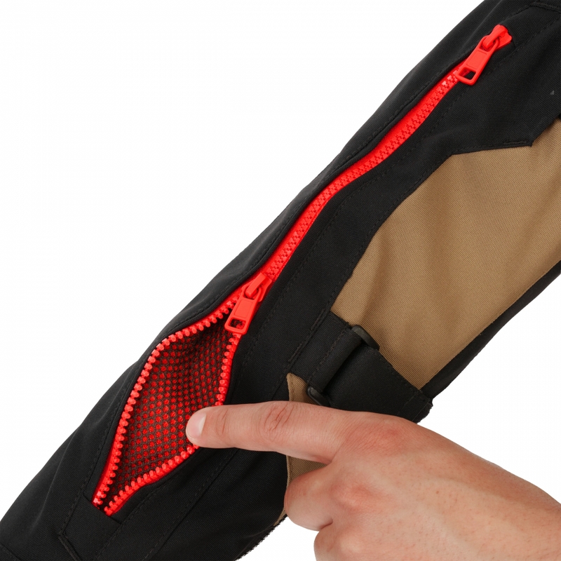 Chaqueta de moto Shima Hero 3.0 marrón