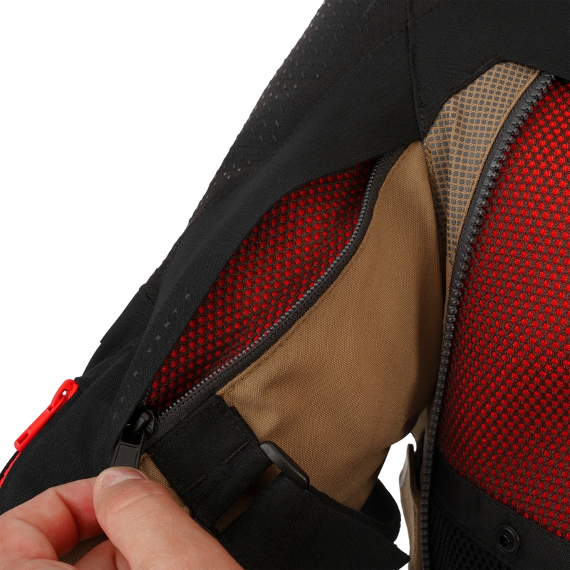 Chaqueta de moto Shima Hero 3.0 marrón
