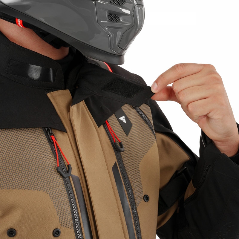 Chaqueta de moto Shima Hero 3.0 marrón
