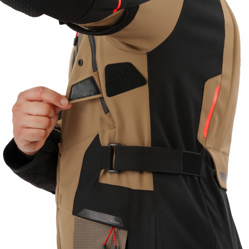 Chaqueta de moto Shima Hero 3.0 marrón