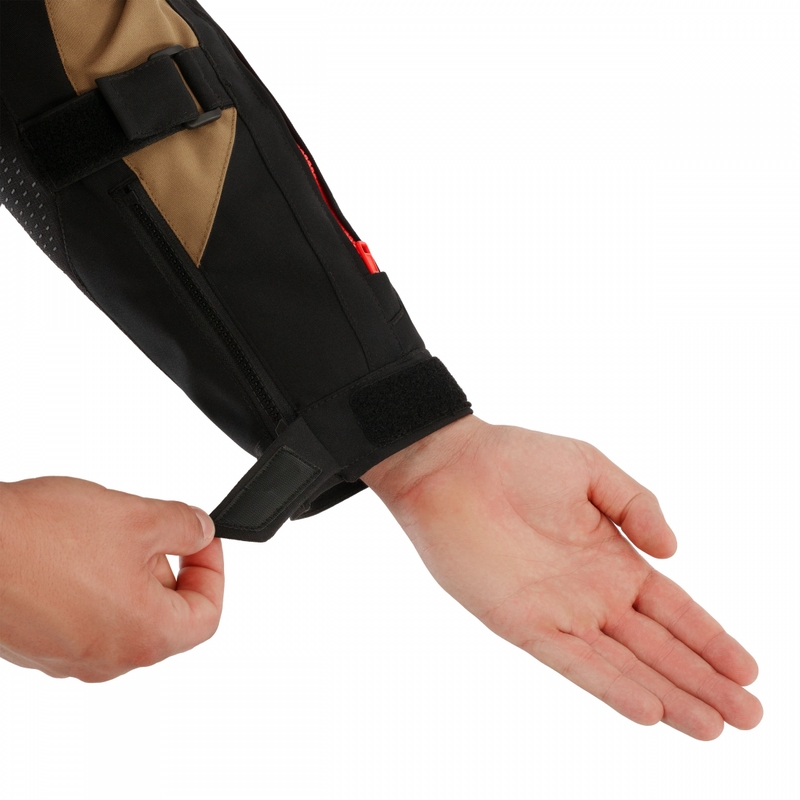 Chaqueta de moto Shima Hero 3.0 marrón