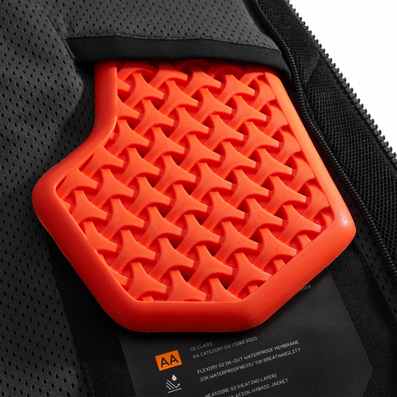Chaqueta de moto Shima Hero 3.0 marrón