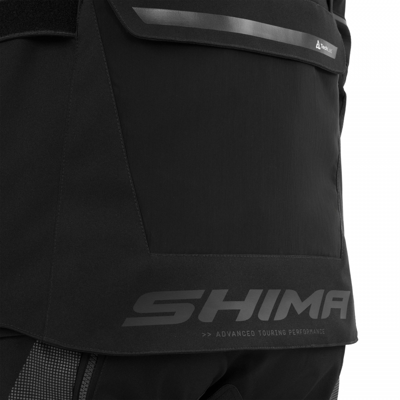 Chaqueta de moto Shima Hero 3.0 gris-roja