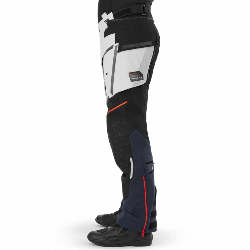 Pantalones de moto Shima Hero 3.0 gris-azul
