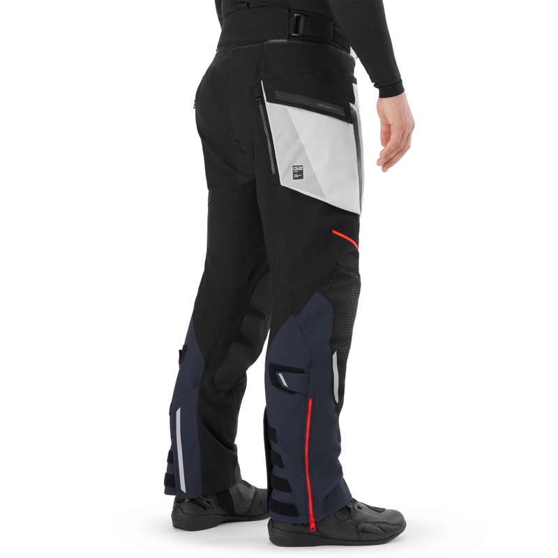 Pantalones de moto Shima Hero 3.0 gris-azul