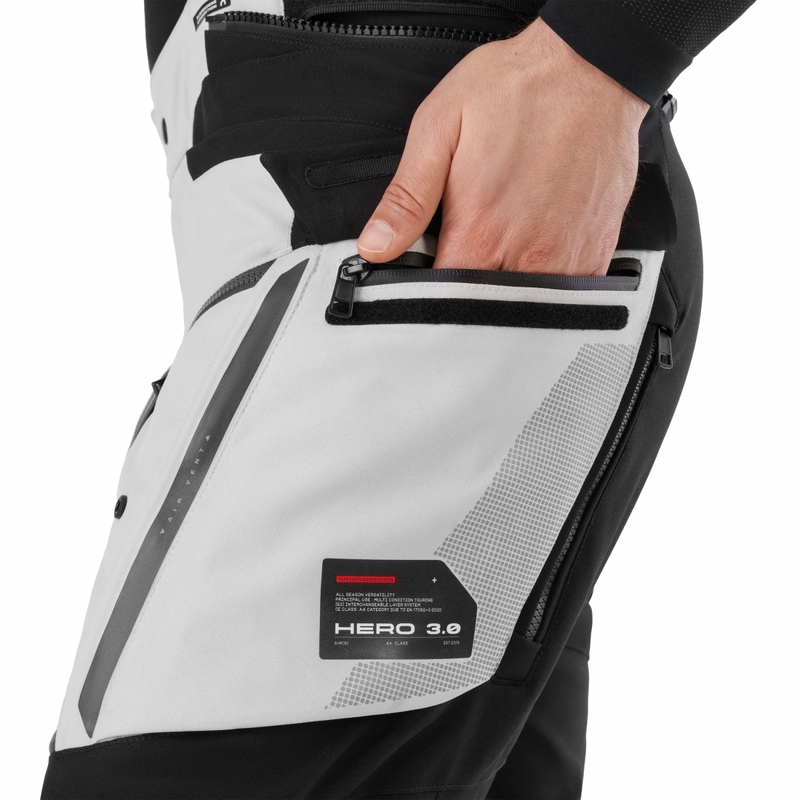 Pantalones de moto Shima Hero 3.0 gris-azul