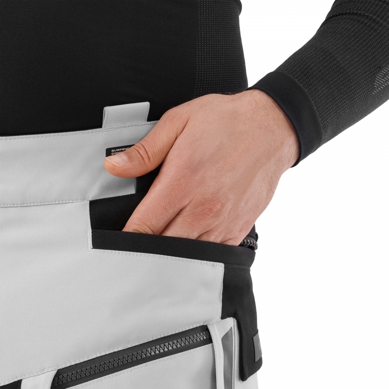 Pantalones de moto Shima Hero 3.0 gris-azul