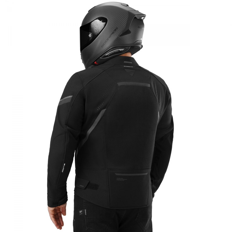 Chaqueta de moto Shima Rush 3.0 Air negra