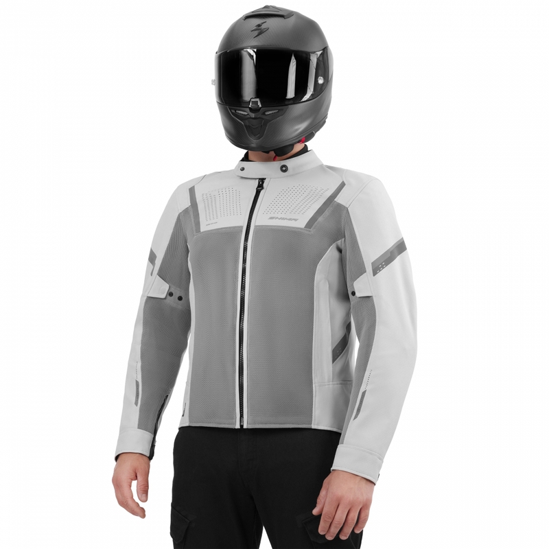 Chaqueta de moto Shima Rush 3.0 Air gris