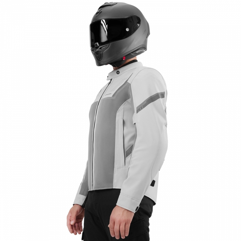 Chaqueta de moto Shima Rush 3.0 Air gris