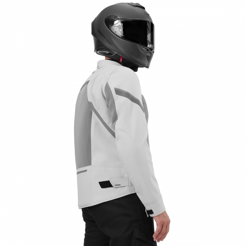 Chaqueta de moto Shima Rush 3.0 Air gris