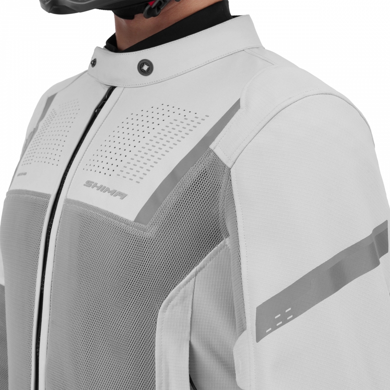 Chaqueta de moto Shima Rush 3.0 Air gris