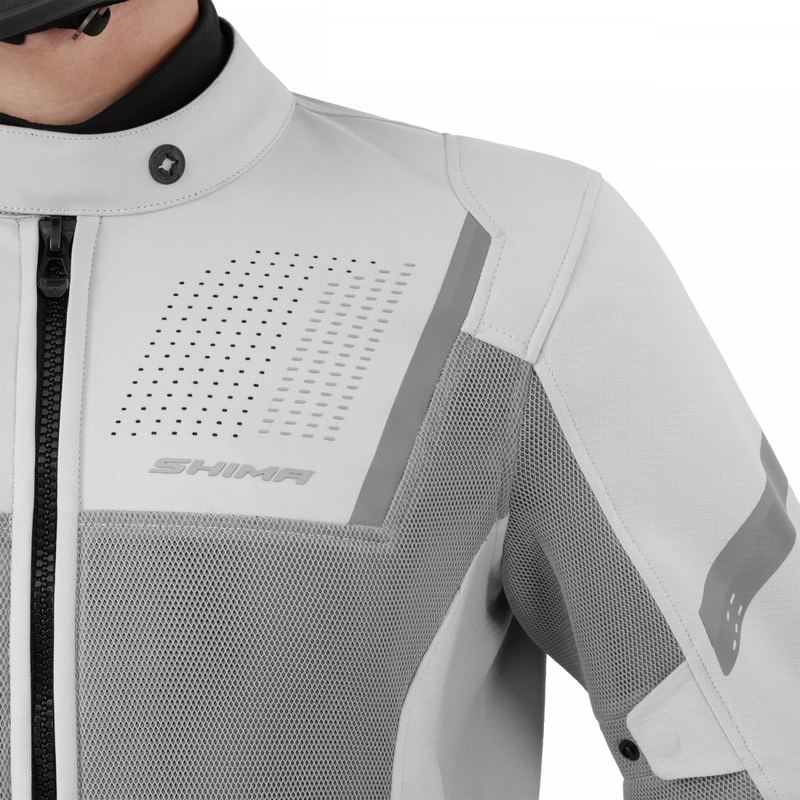 Chaqueta de moto Shima Rush 3.0 Air gris