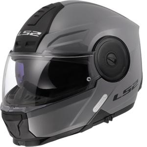 Casco de moto abatible LS2 FF902 Scope II Nardo gris