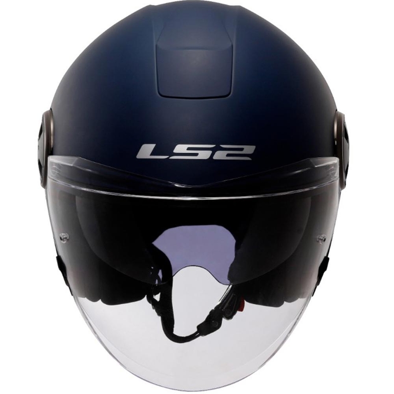 Casco de moto abierto LS2 OF620 Classy Solid azul oscuro mate