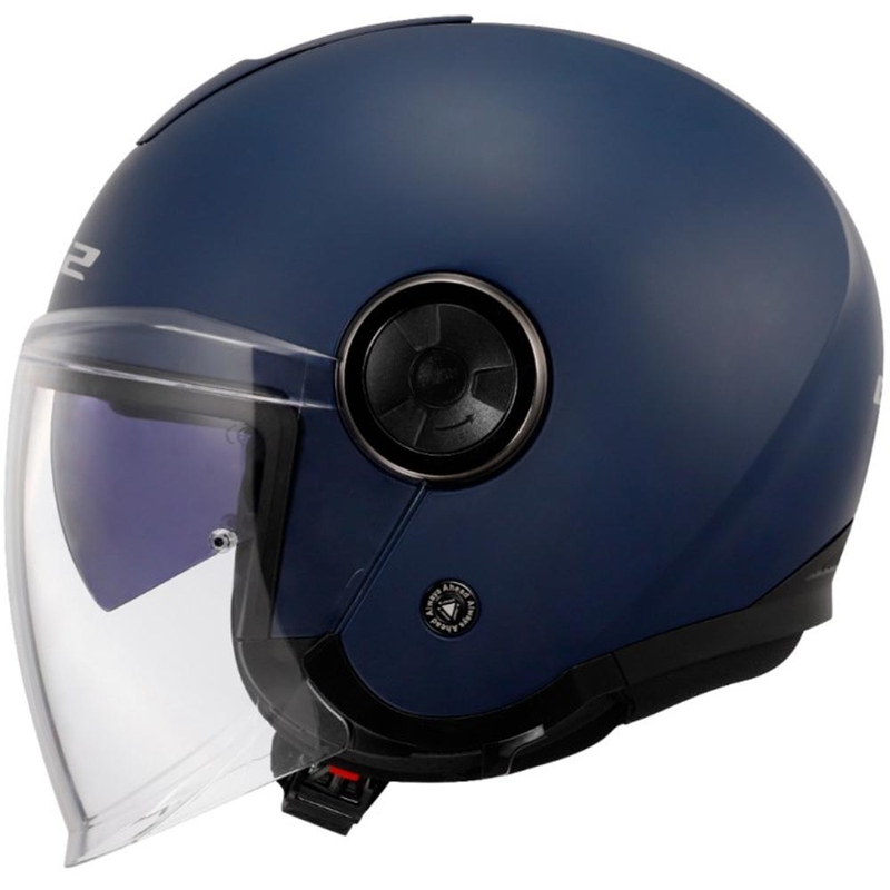 Casco de moto abierto LS2 OF620 Classy Solid azul oscuro mate