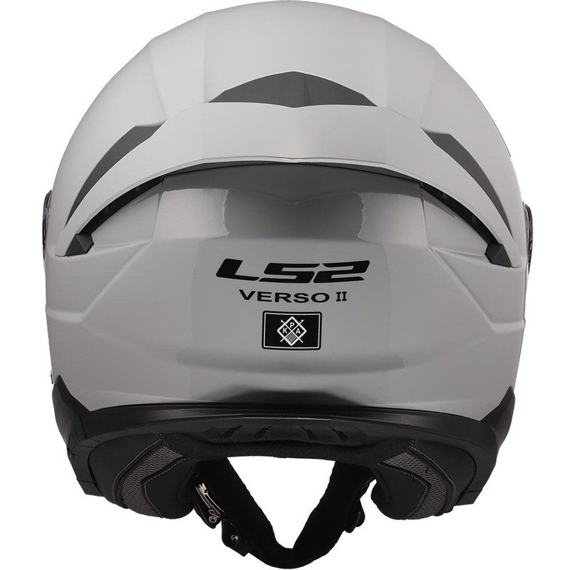 Casco de moto abierto LS2 OF618 Verso II Solid nardo gris