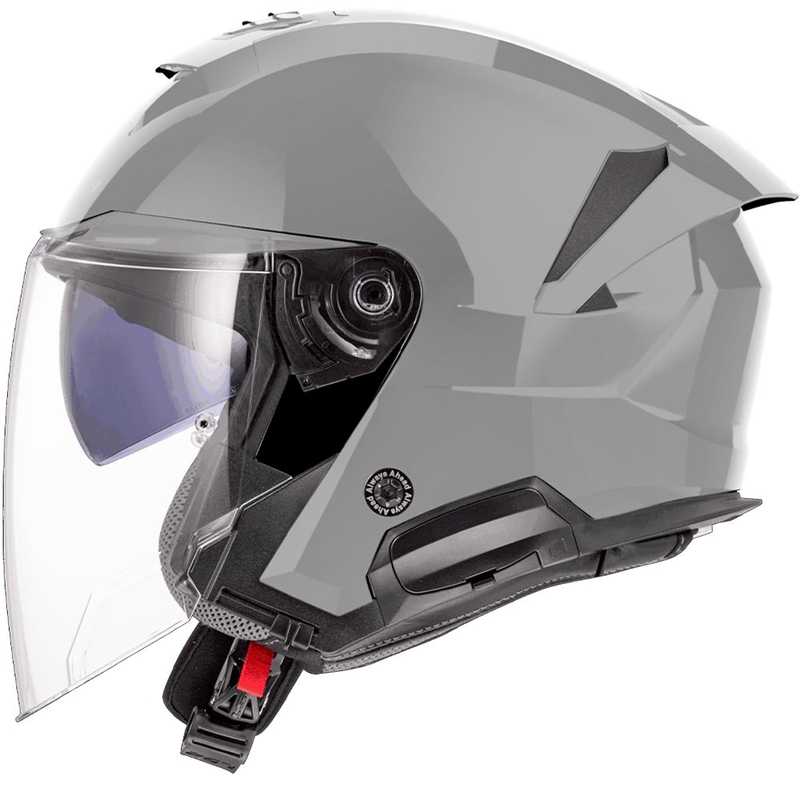 Casco de moto abierto LS2 OF618 Verso II Solid nardo gris