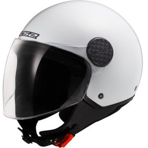 Casco de moto abierto LS2 OF558 Sphere Lux II Blanco sólido