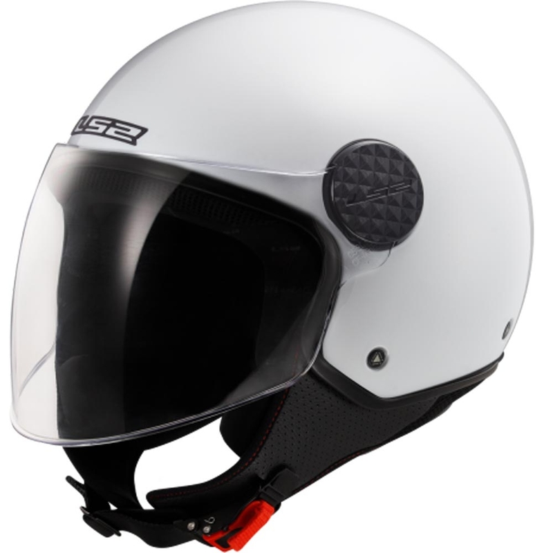 Casco de moto abierto LS2 OF558 Sphere Lux II Blanco sólido