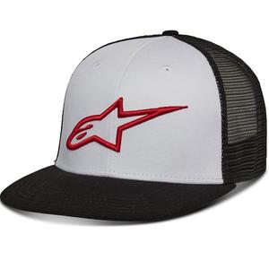 Alpinestars Corp Gorra Trucker blanco-negro-rojo