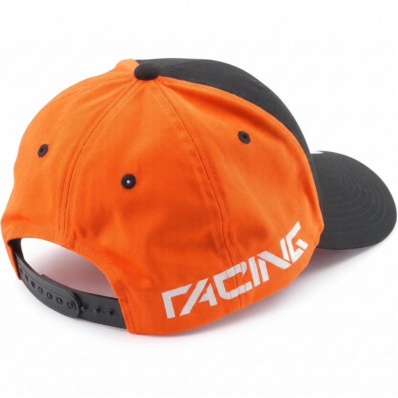 Gorra curvada KTM Team OS negro-naranja