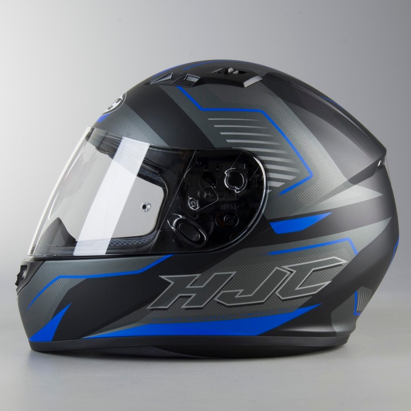 Integrální přilba na motorku HJC CS-15 Trion MC2SF šedo-modrá