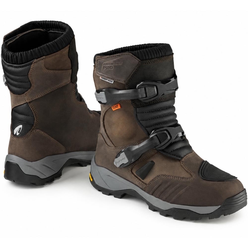 Botas de moto bajas Forma Adventure PRO marrones