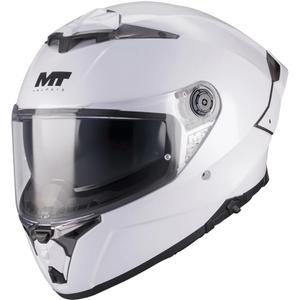 Casco integral de moto MT Thunder 4 R Pure A0 blanco
