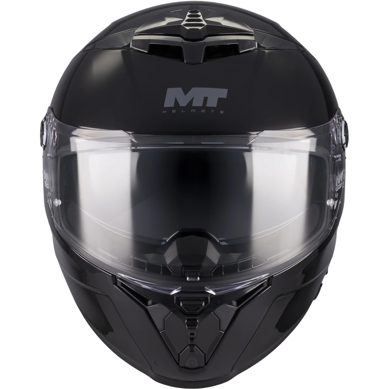 Casco integral de moto MT Thunder 4 R Pure A1 negro