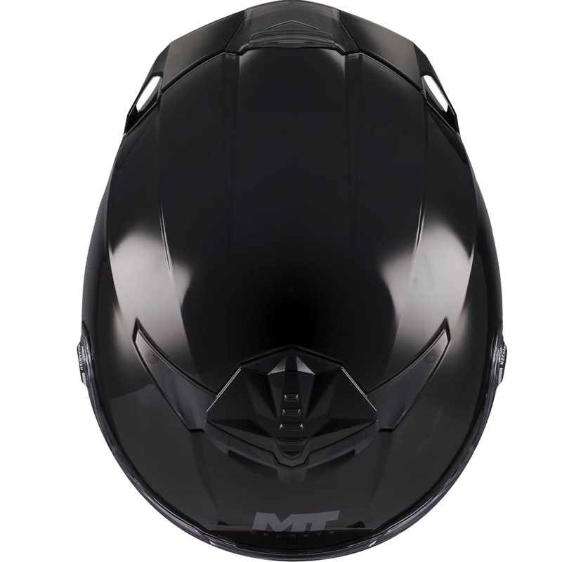 Casco integral de moto MT Thunder 4 R Pure A1 negro