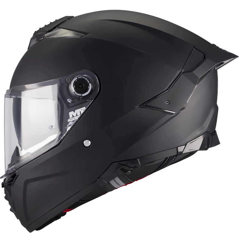 Casco integral de moto MT Thunder 4 R Pure A1 negro mate