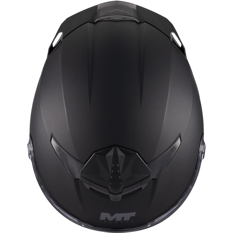 Casco integral de moto MT Thunder 4 R Pure A1 negro mate