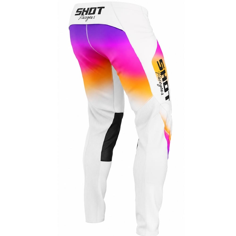 Pantalones de motocross Shot Contact Stream Kids blancos