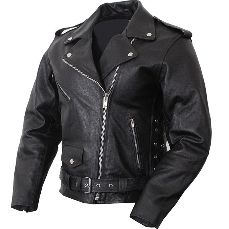 Bolso bandolera de cuero para mujer RSA Chopper negro