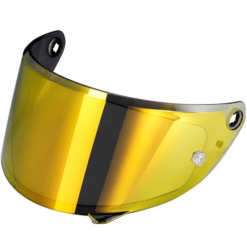 Visera Pinlock HJC HJ-50 para cascos Y10, color oro espejo.