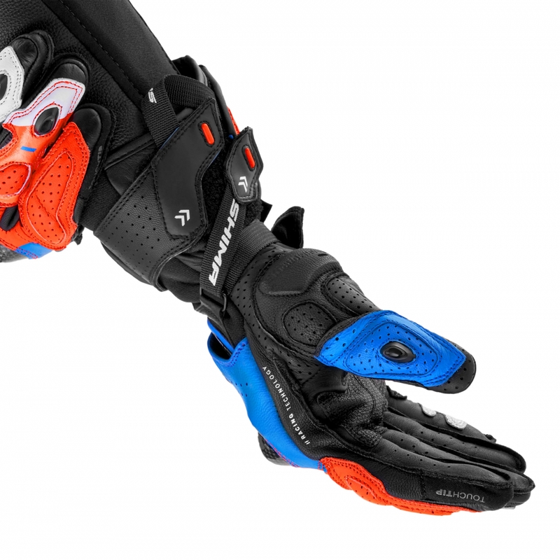 Guantes de moto Shima RS-3 azules