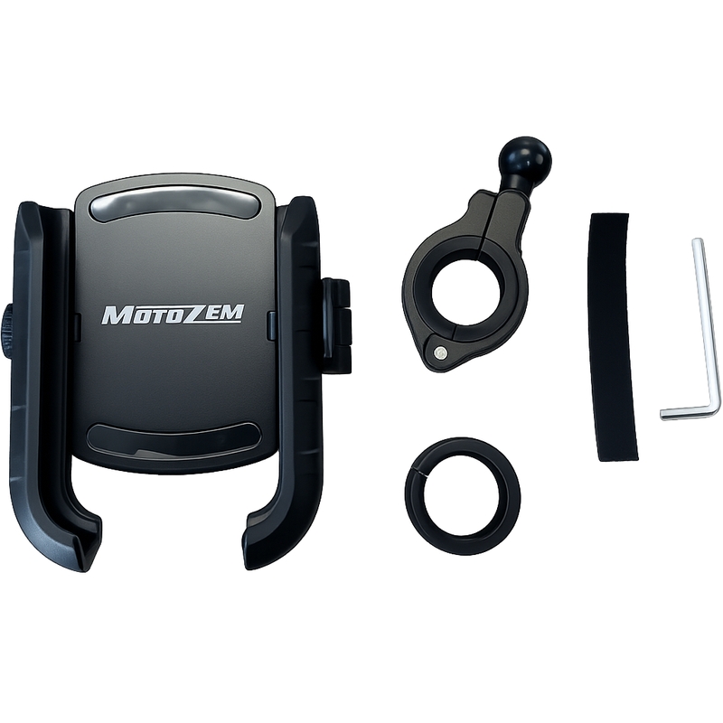 Soporte antivibración para teléfono MotoZem ISO PRO negro