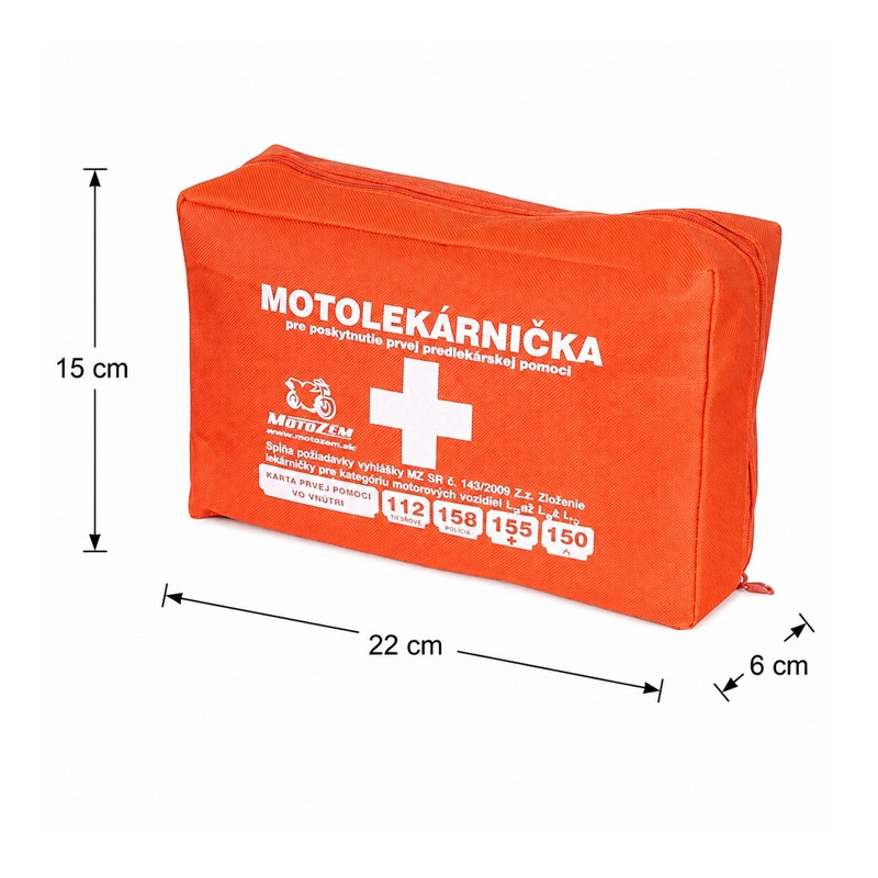 Botiquín de primeros auxilios para motocicleta SK MAXI