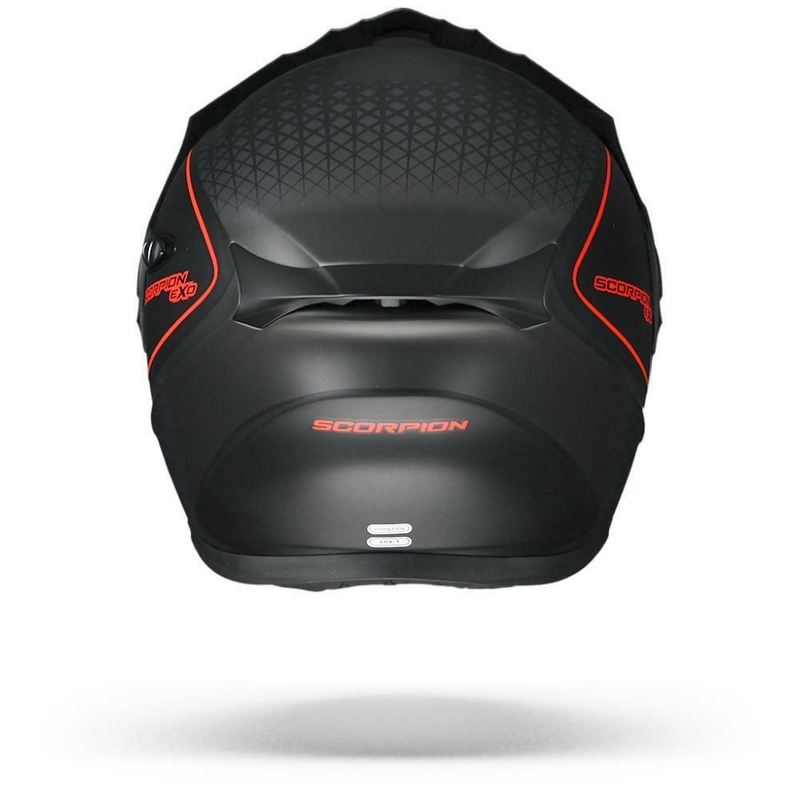 Výklopná enduro přilba Scorpion ADX-1 Horizon černo-fluo červená