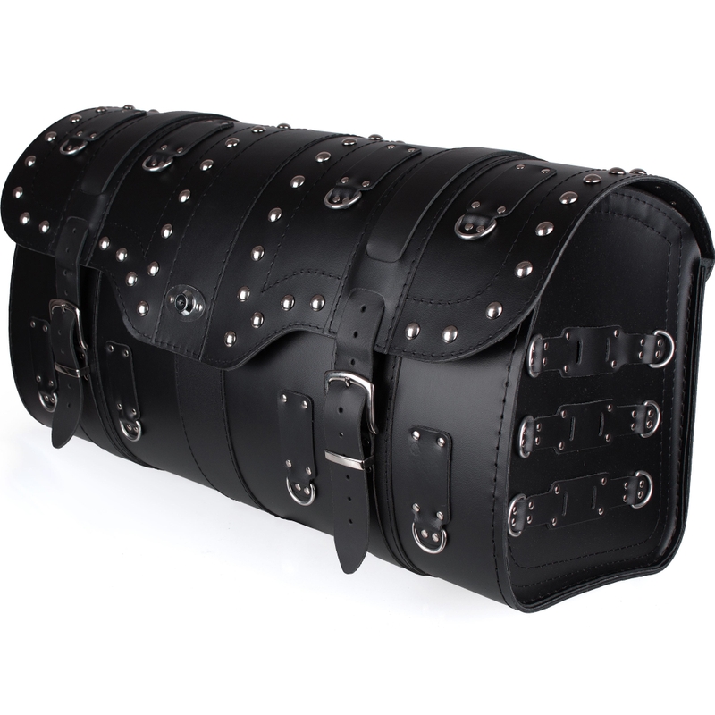Chopper RSA-16B maletín de cuero para moto con cerradura