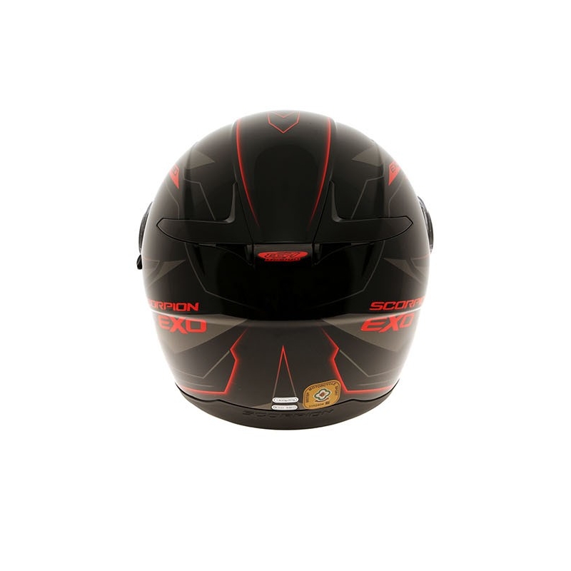 Integrální přilba Scorpion EXO-490 Nova černo-červená