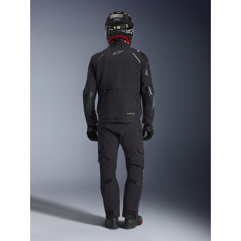 Chaqueta de moto Alpinestars Andes PRO Drystar XF negra-gris oscuro