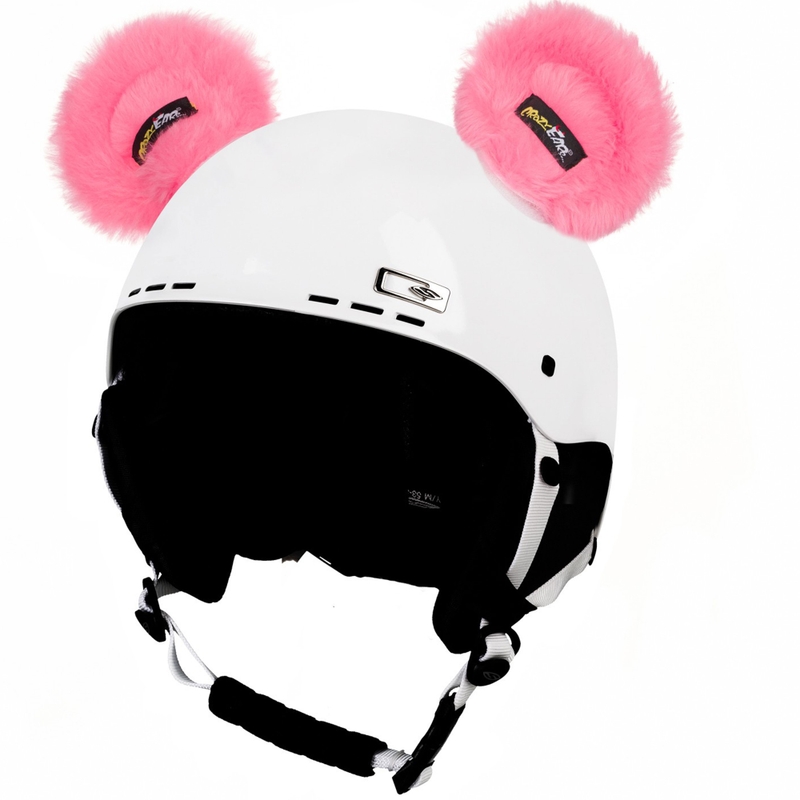 Osito Orejas Casco Rosa