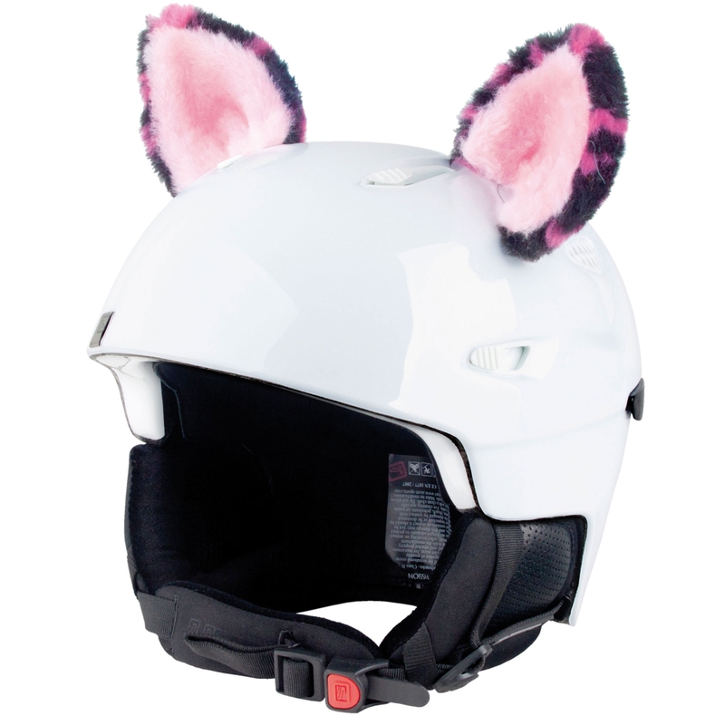 Orejas de casco Gato rosa
