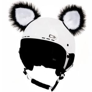 Orejas de casco Cat negro