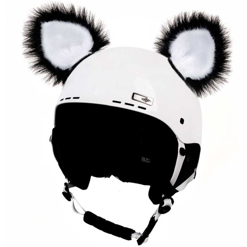 Orejas de casco Cat negro